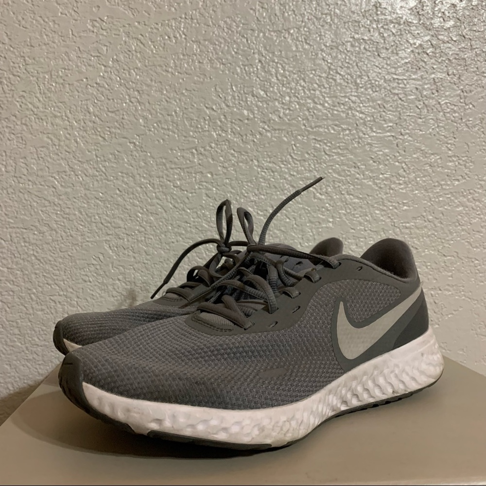 Grey Nike Running shoes size 8M